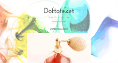 Desktop Screenshot of doftoteket.se